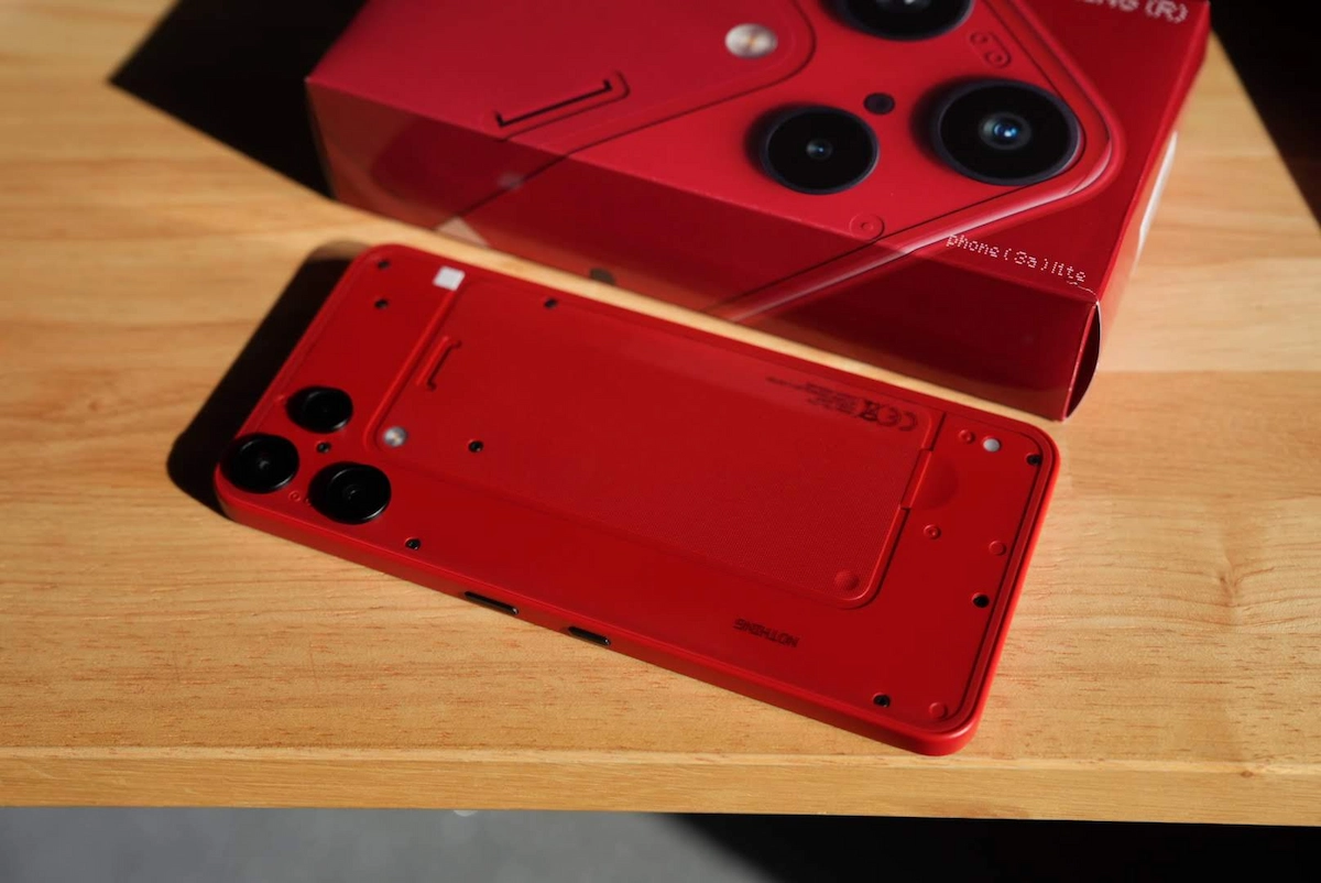 Nothing Phone (3a) Lite 8GB128GB レッド　未開封 実機レポ】赤、カッコ良すぎない…？楽天モバイル独占「Nothing Phone